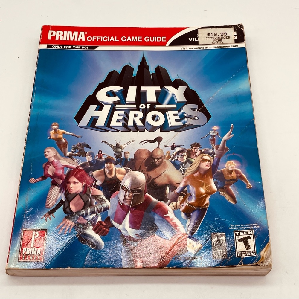City of Heroes Prima Official Game Guide 2004 For PC GC